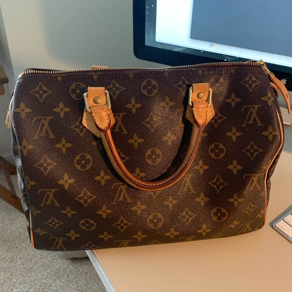Authentic Louis Vuitton Monogram Speedy 30